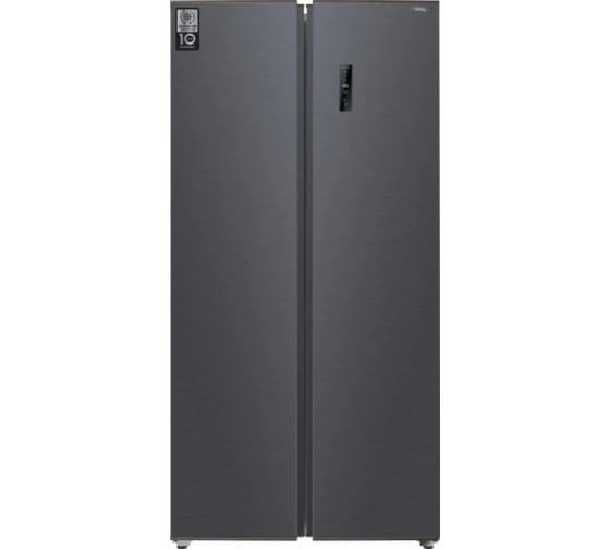 Холодильник Weissgauff WSBS 430 Total Nofrost Dark Inox 442275