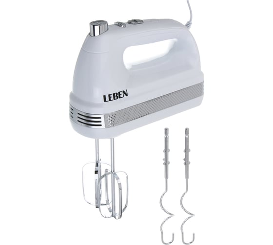 Миксер электрический LEBEN 800 Вт, 5 скоростей + режим TURBO 269-066