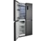 Холодильник Centek INOX INVERTER No-Frost<468л (185л/283л)> 795х656х1800мм(ШхГхВ), А+ CT-4300 Графит 4
