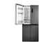 Холодильник Centek INOX INVERTER No-Frost<468л (185л/283л)> 795х656х1800мм(ШхГхВ), А+ CT-4300 Графит 5