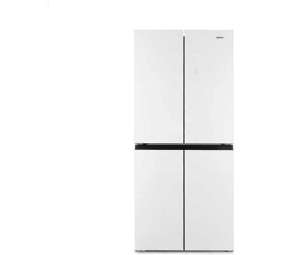 Холодильник Centek Стекл INVERTER No-Frost<468л (185л/283л)> 795х656х1800мм(ШхГхВ), А+ CT-4301 Белый