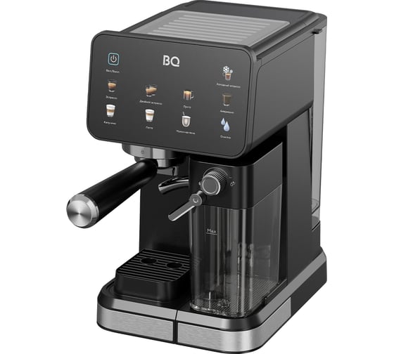 Кофеварка эспрессо BQ ECM1089A черно-стальная 86216184
