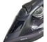 Утюг DELTA LUX DE-3009 черный с фиолетовым, 3000Вт, керамика, антикапля, антинакипь (8) Р1-00031631 3