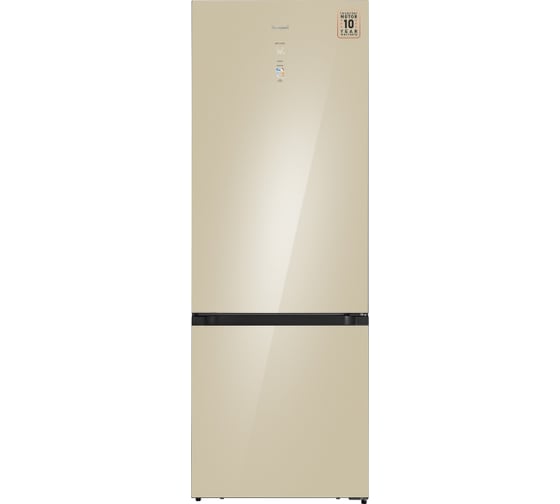 Холодильник Weissgauff WRK 2070 D Premium Inverter Total Nofrost Gold Glass 442472