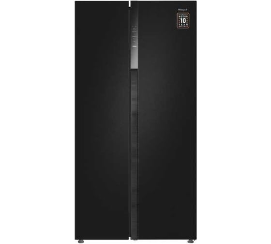 Холодильник Weissgauff WSBS550 Built-in No Frost Inverter Black 439589