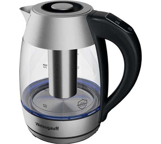 Чайник электрический Weissgauff WK1810Eco GlassFilterTempControl 441839