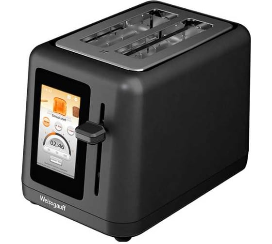 Тостер Weissgauff WT-450 B TFT ColorTouch 441869
