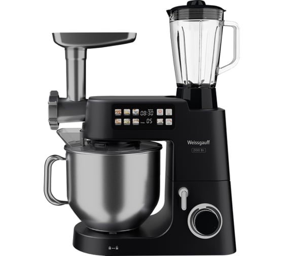 Кухонная машина Weissgauff WKM880DPBDigitalChefPro 443274