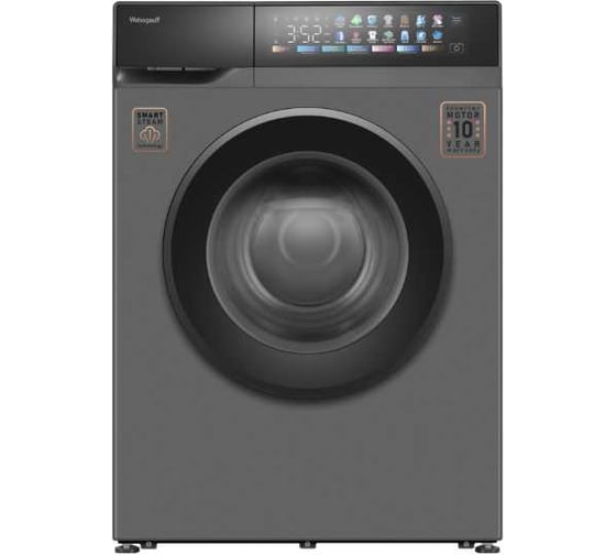 Стиральная машина Weissgauff WM39107 Full Touch Inverter Steam Grey 440453