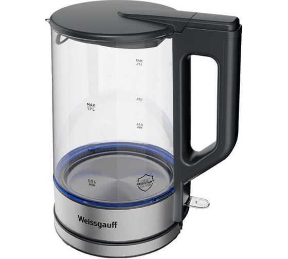 Чайник электрический Weissgauff WK1760 EcoGlass 441842