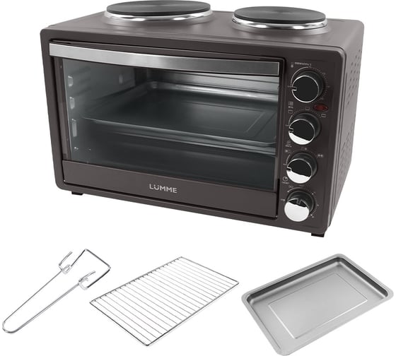 Духовой шкаф LUMME LU-1707 серебряный сапфир 39527