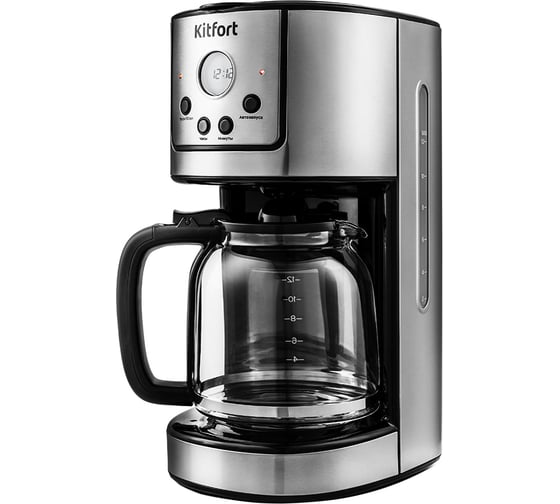 Кофеварка KITFORT мощность 900 вт емкость резервуара 1,5 л КТ-732 1