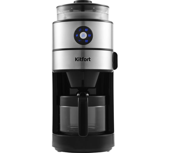 Кофемашина KITFORT мощность 680-820 вт емкость кофейника 0,75 л КТ-716