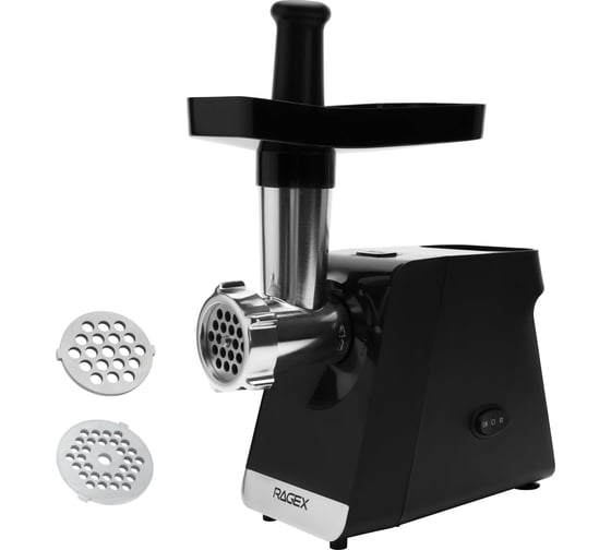 Мясорубка электрическая RAGEX R806 300 Вт, черная R806-000