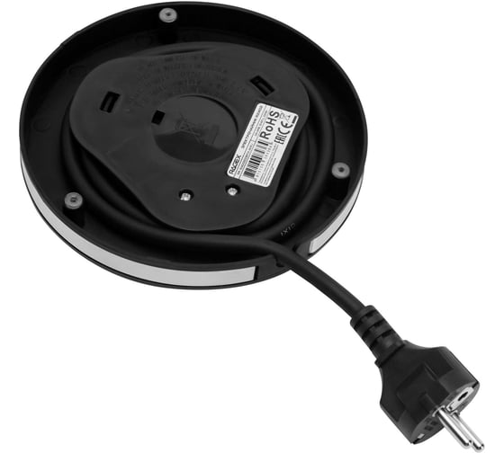 Электрический чайник RAGEX R2402, 1.5 л, 2200 Вт, цвет: 000 (черный), R2402-000
