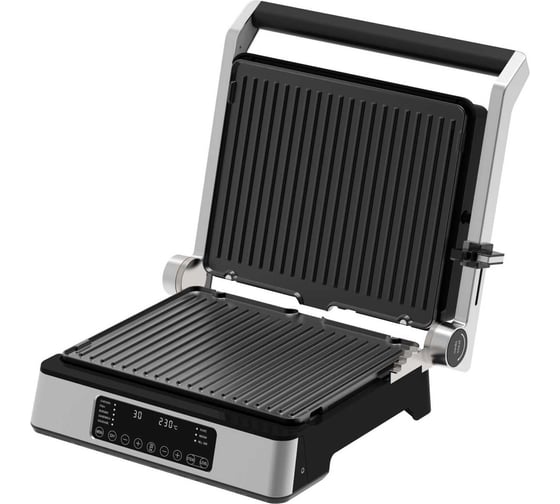 Электрический гриль RAGEX R785 2000 Вт, цвет серебристый, код 900 R785-900