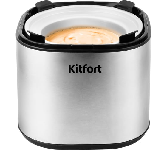 Мороженица KITFORT мощность 7,3-9,5 вт емкость чаши 1,5 л, длина шнура 1,2 м КТ-1805