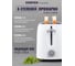 Тостер Centek CT-1425 (белый) 700 Вт, 6 уровней мощности, 2 тоста 3