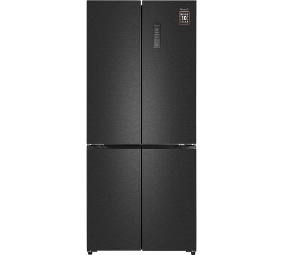 Холодильник Weissgauff WCD500Inverter Total No Frost Slot-In Graphite 441686