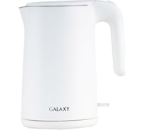 Электрический чайник Galaxy LINE GL 0327 белый 1800 Вт, 1,5 л гл0327лб