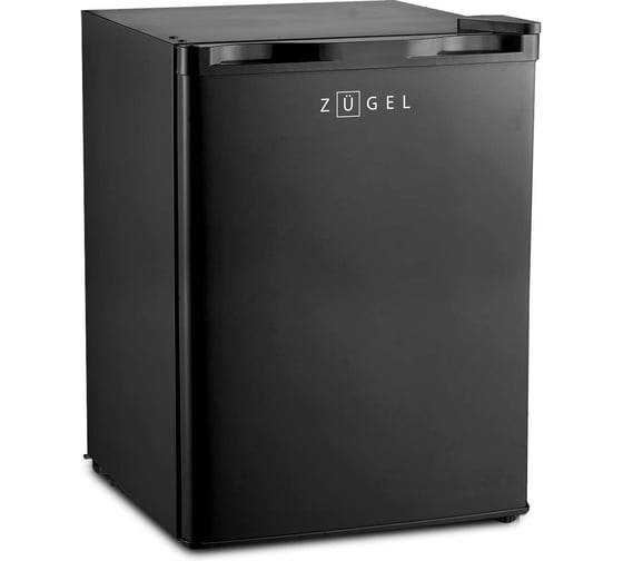 Холодильник мини ZUGEL ZRF73B, черный КА-00000272