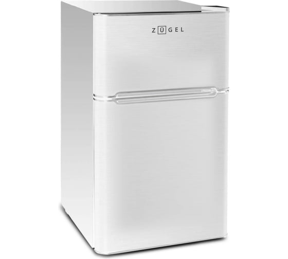 Холодильник мини комбинированный ZUGEL ZRF100W, белый КА-00000264