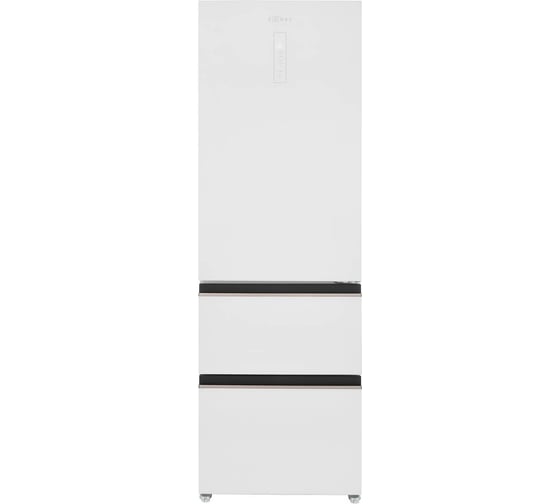 Холодильник ZUGEL Italian Door ZRFD362W, белое стекло 810432