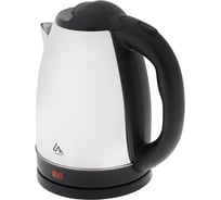 Электрический чайник LUAZON LSK-1805, металл, 1.8 л, 1500 Вт, серебристый 5035551