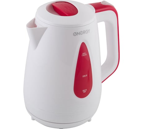 Чайник Energy E-214 1,7 л, диск бело-бордовый 164092
