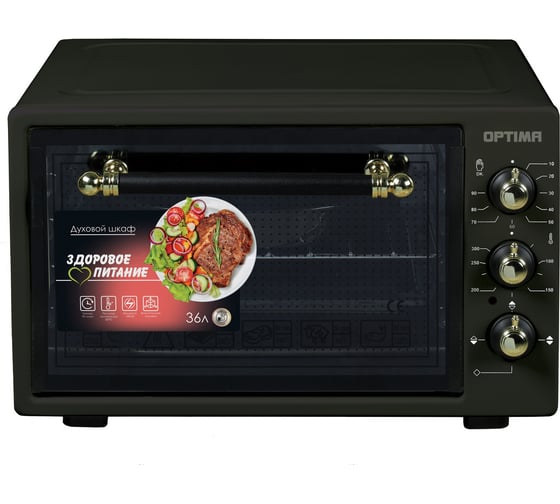 Электрическая духовка Optima OF-36BLR 1000571 1