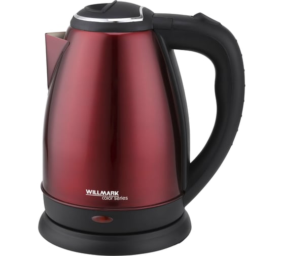 Электрический чайник Willmark WEK-1808SS 1.8 л поворот на 360 градусов корпус из нержавеющей стали 2000296 1