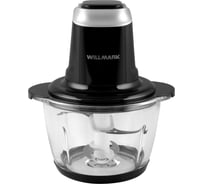 Измельчитель Willmark WMC-5288 400 Вт стеклянная чаша 1.2 л двойные лезвия резиновое основание 2001429