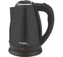 Электрический чайник Willmark WEK-1808SS 1.8 л поворот на 360 градусов корпус из нержавеющей стали 2000584