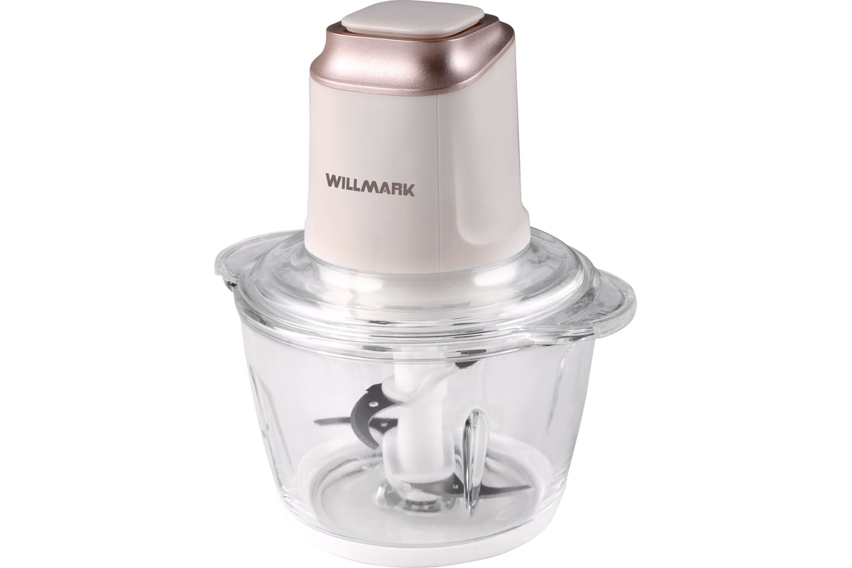 Измельчитель Willmark WMC-5288 400 Вт стеклянная чаша 1.2 л двойные ...