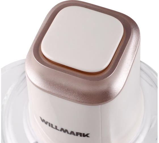 Измельчитель Willmark WMC-5288 400 Вт стеклянная чаша 1.2 л двойные лезвия резиновое основание 2001445