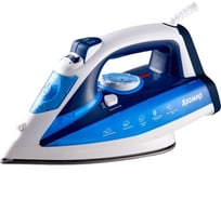 Утюг Яромир ЯР-032 белый с синим, 2400 Вт, керамика, отпаривание, сухая глажка 0R-00003691