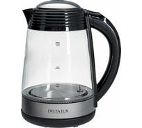 Чайник DELTA LUX DE-1009 корпус из жаропрочного стекла, LED дисплей 1.7 л Р1-00008242