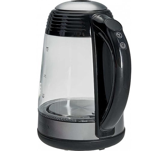 Чайник DELTA LUX DE-1009 корпус из жаропрочного стекла, LED дисплей 1.7 л Р1-00008242