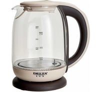 Чайник DELTA LUX DE-1003 корпус из жаропрочного стекла 1.7 л Р1-00005896