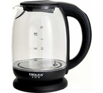 Чайник DELTA LUX DE-1003 корпус из жаропрочного стекла 1.7 л Р1-00005897