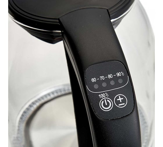 Чайник DELTA LUX DE-1003 корпус из жаропрочного стекла 1.7 л Р1-00005897