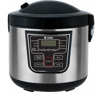 Мультиварка DELTA DL-6520 черная, 500 Вт, 3 л, 11 программ, книга рецептов 4 0Р-00016414