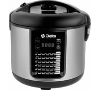 Мультиварка DELTA DL-6516 чёрная, 900 Вт, 5 л, 30 программ 6 0R-00000685