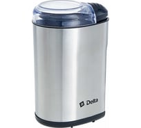Кофемолка DELTA DL-92К 160 Вт, 65 г, для кофе, орехов и специй, корпус и лезвия из нержавеющей стали 24 0Р-00008554