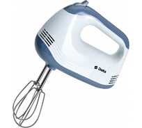 Миксер DELTA DL-5075 белый с серым, 250 Вт, 5 режимов скорости 8 Р1-00008058