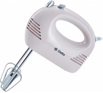 Миксер DELTA DL-5065 розовый, 300 Вт, 5 скоростных режимов 12 0R-00001793
