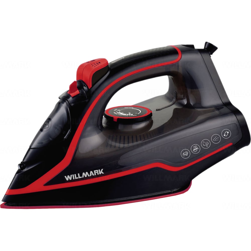 Утюг Willmark SI-2467СBP 2400 Вт, керамическая подошва, 210 мл ...