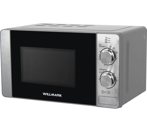 Микроволновая печь Willmark WMO-264MBF 20 л, 700 Вт, механическая ПУ, кнопка д/открыв., серебро 2000337 1