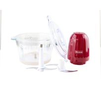 Измельчитель Willmark WMC-7088 500 Вт стеклянная чаша, 2 л, двойные лезвия, резиновое основание 2001446