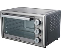 Электрическая духовка Willmark WO-367SSB 30 л, 1500 Вт, противень, таймер, нерж.сталь-серый 1001278